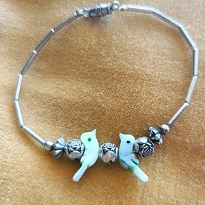 Vintage Native American Sterling Silver Bracelet